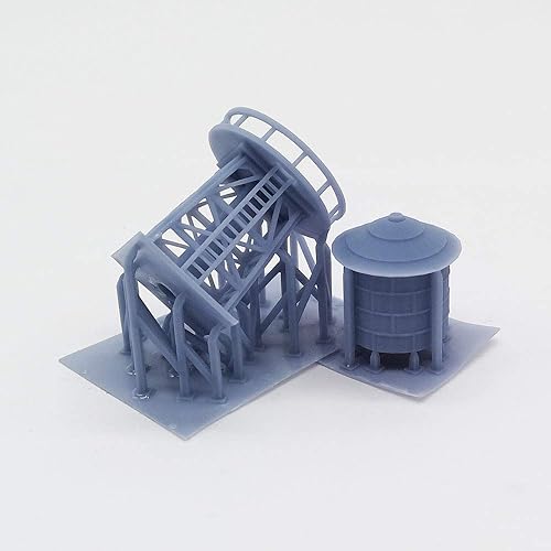 Miniatura 6 de Outland Models Tren Diseño de Ferrocarril Conjunto de Edificios en Vía N Escala 1150 (cobertizos de equipo)