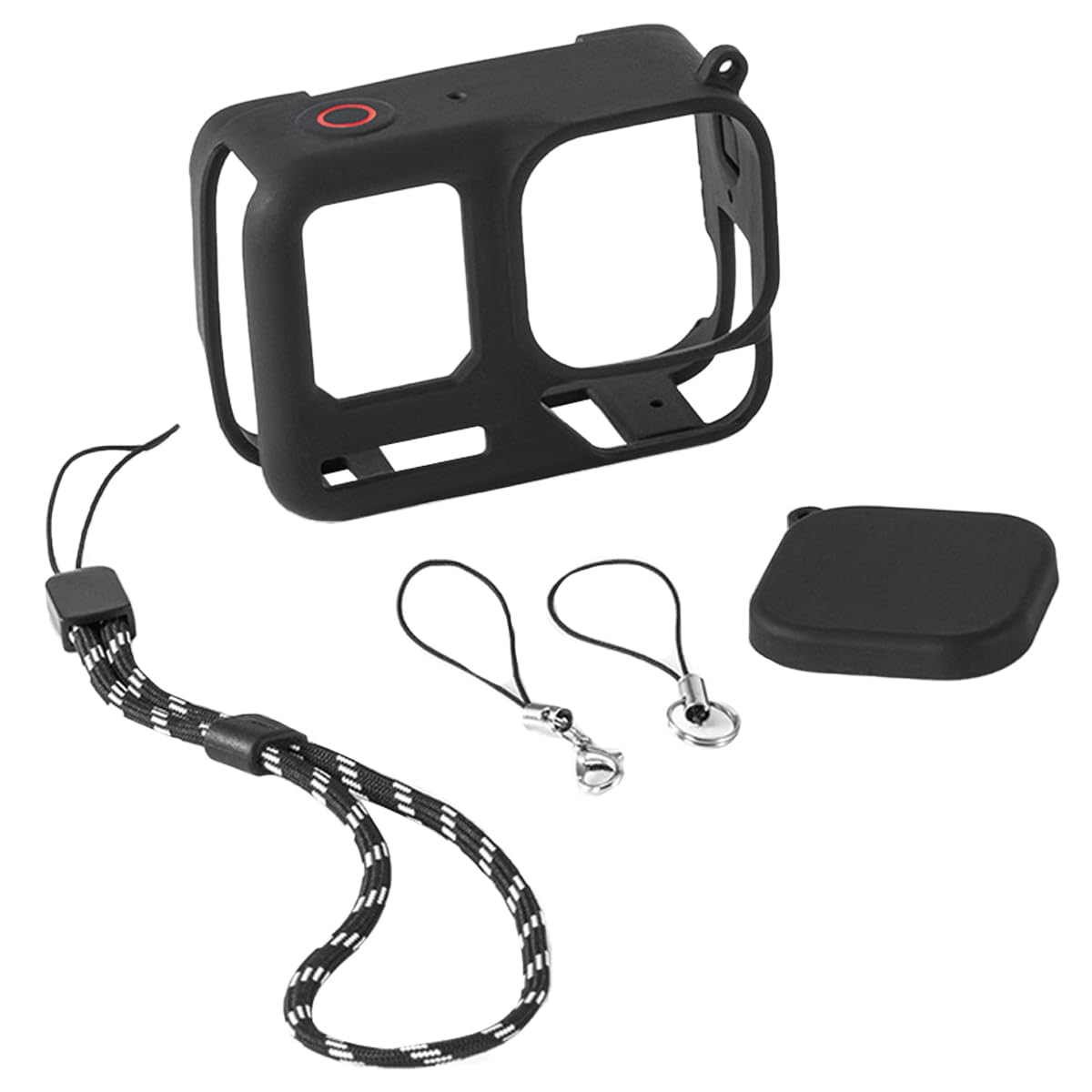 Funda de silicona para lente, a prueba de golpes, marco antiarañazos, resistente a caídas para 360 Ace Pro 2