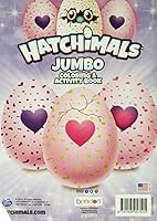 Hatchimals Jumbo Coloring And Activity book 1505057515 Book Cover