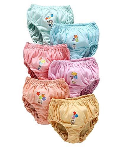 Image of Frooty Baby Boys and Girls Cotton Brief Panty Innerwear Drawer Combo Pack of 6