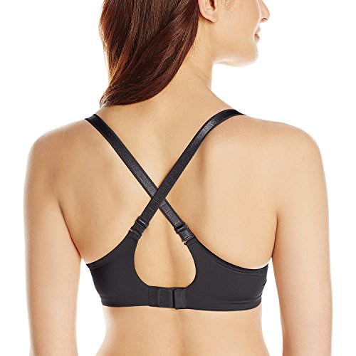 Panache Womens Porcelain Elan Seamless Molded T-Shirt (7321) Bras, Black, 34F Us #TOP2