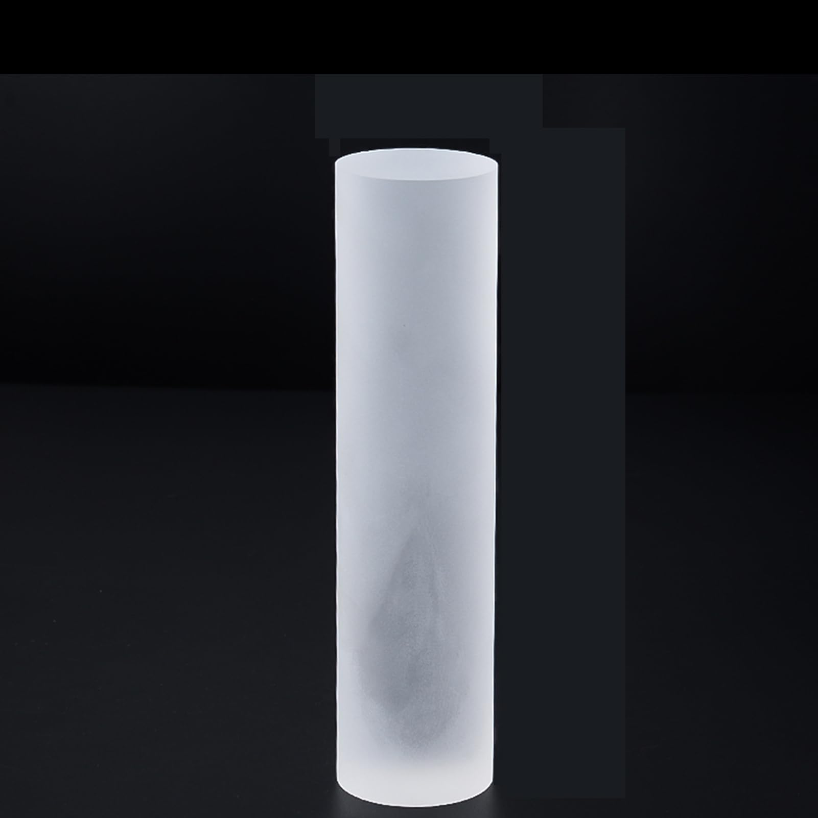 SCMYZLYD Acrylic Cube Display Block, Acrylic Cylinder Display Blocks Stand 3-20cm(20cm)