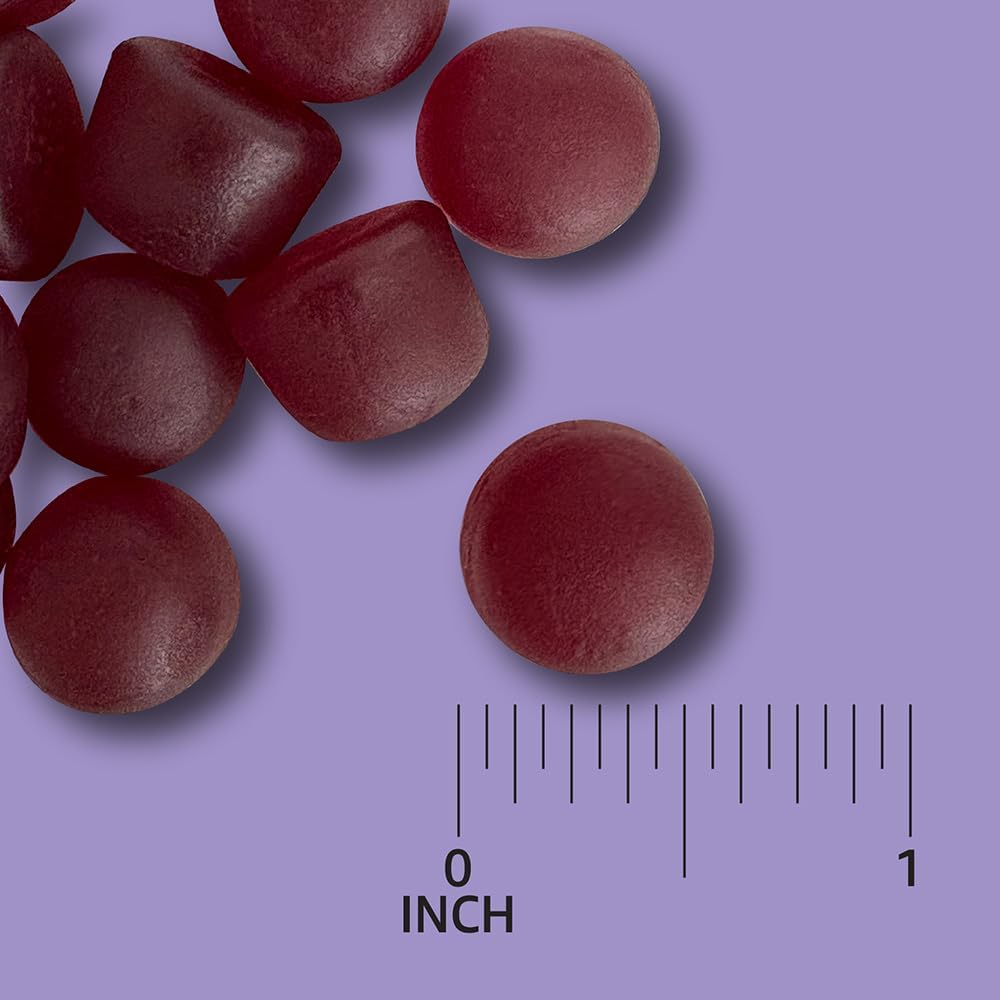 Amazon Basics Adult Elderberry 50 mg Gummy, 120 Count - Image 3