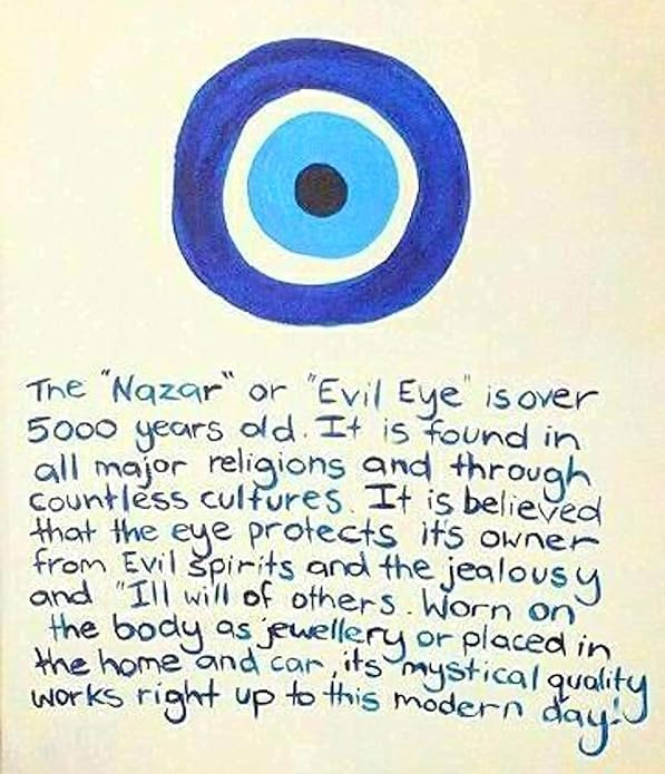 Evil Eye Stone Bracelet for Protection