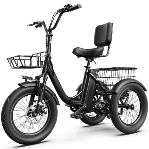Hopepeak Electric Trike EBike