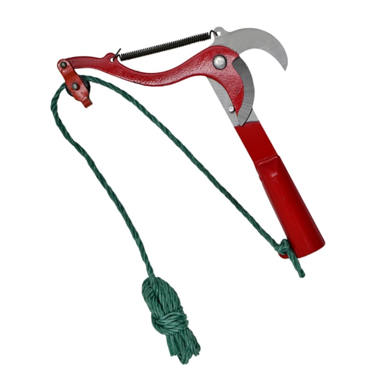 Pflanzenschneider Gartenschere ohne Stange aus Stahl, Rot für Zweige | Seil, Rebschere für Sträucher, Gartenschneidegerät mit Seil, Herbst Feier