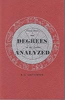 Fixed Stars and Degrees of the Zodiac Analyzed B000OLKHJ4 Book Cover