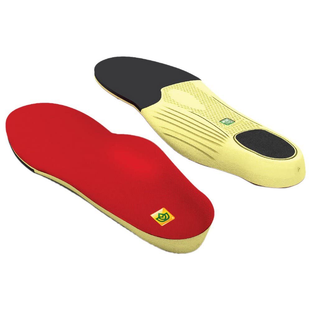 SpencoSpenco Polysorb Walker/Runner Insole – Targeted Shock Absorption for Enhanced Comfort | Lightweight Polyurethane Foam | Antimicrobial Fabric to Prevent Blisters | 1 Pair Included-UK Größe 5-7