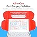 Wisdom Teeth Recovery Kit | Reusable Head Wrap with Ice Packs | Oral Irrigation Syringe, Salt Water Rinse, Gauze, Tea Bags, Electrolytes, Toothbrush