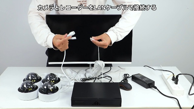 Amazon.co.jp: 【800万画素対応】JENNOV 防犯カメラ 屋外 poe 人体