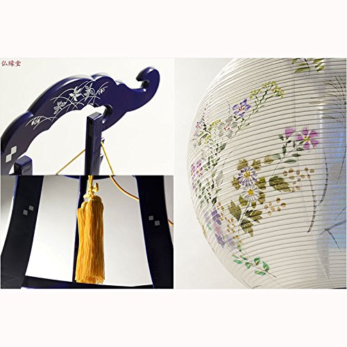 本場　岐阜提灯　お盆　ちょうちん(仏具、仏壇) 25 Amazon.co.jp: 仏縁堂ブランド：特選 お盆提灯【本絹岐阜提灯：組立