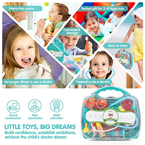 Peradix Kit Medico Giocattolo 41Pezzi Valigetta