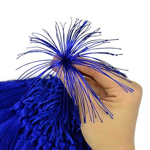 100pcs Silky Handmade Craft Tassels Mini Pendant for DIY Bookmark Keychain, Garland, Graduation Cap, Curtains, Jewelry Making - Image 3