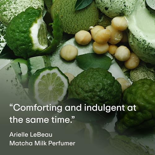 Image of PHLUR Matcha Milk Body Mist, 3 Fl Oz - Hair and Body Perfume for Women | Bergamot, Matcha & Cream Perfume Body Spray with Vanilla, Amber and Musk Fragrance