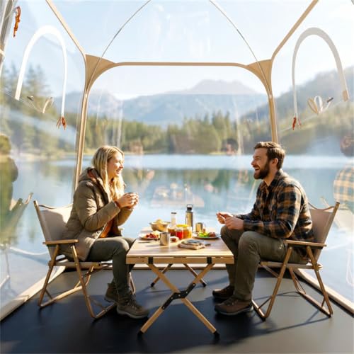 Carpa pop-up transparente 7x7 ft para deportes y camping miniatura 6