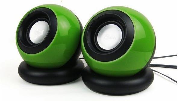 Adnet Supersound 2.0 USB Speakers (Red and Black)