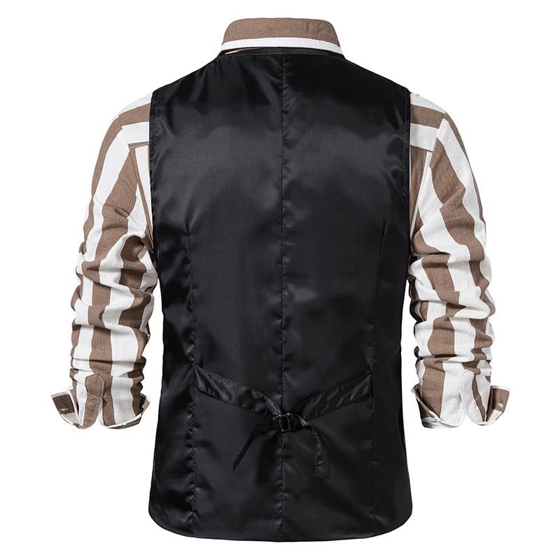 Men's Suit Vest Spring Summer British Style Plus-Size Vintage Suit Vest for men4