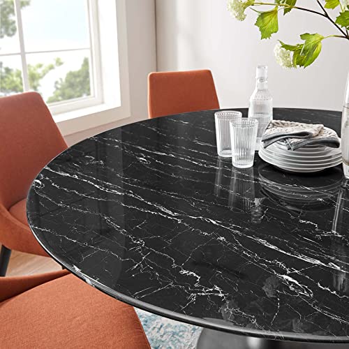 Image of Modway Lippa Dining Table, 60 inch, Black Black