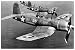 WW2 FIGHTER JETS over pacific POSTER 24X36 VINTAGE b/w photo COLLECTORS