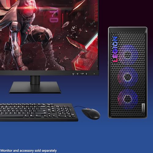 Image of Lenovo Legion Tower 7i Gen 10 Gaming AI Desktop | Intel 24-core Ultra 9 285K | 64GB DDR5 2TB SSD | GeForce RTX 5090 32GB (Up to 3352 AI Tops) | 360mm Liquid Cooler 1200W PSU Win11 w /DLCA Accessory