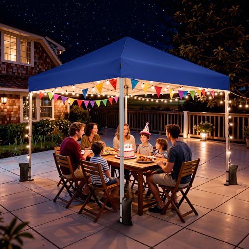 Vinabilia 10x10 Portable Pop Up Canopy