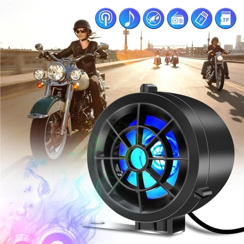 Parlante Manillar para Moto con Audio AUX USB Radio miniatura 4