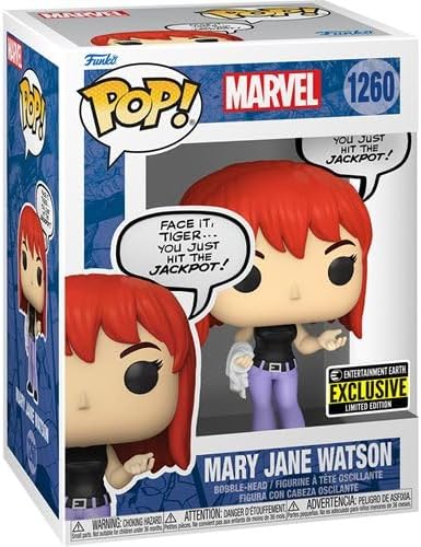 Miniatura 4 de POP! Marvel Spider-Man - Mary Jane Watson # 1260 Exclusivo incluido con funda protectora de caja compatible