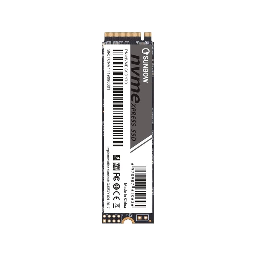 Amazon | TC SUNBOW1TB NVMe M.2 PCIe ソリッドステートドライブ