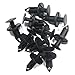 Produktbild Tuqiang Push Stoßstange Fender Türverkleidung Clips Halterungen Fastener Rivet Clips (30 stücke) Schwarz