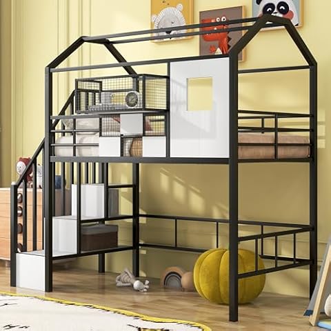 LostCat Twin Size Loft Bed Cover