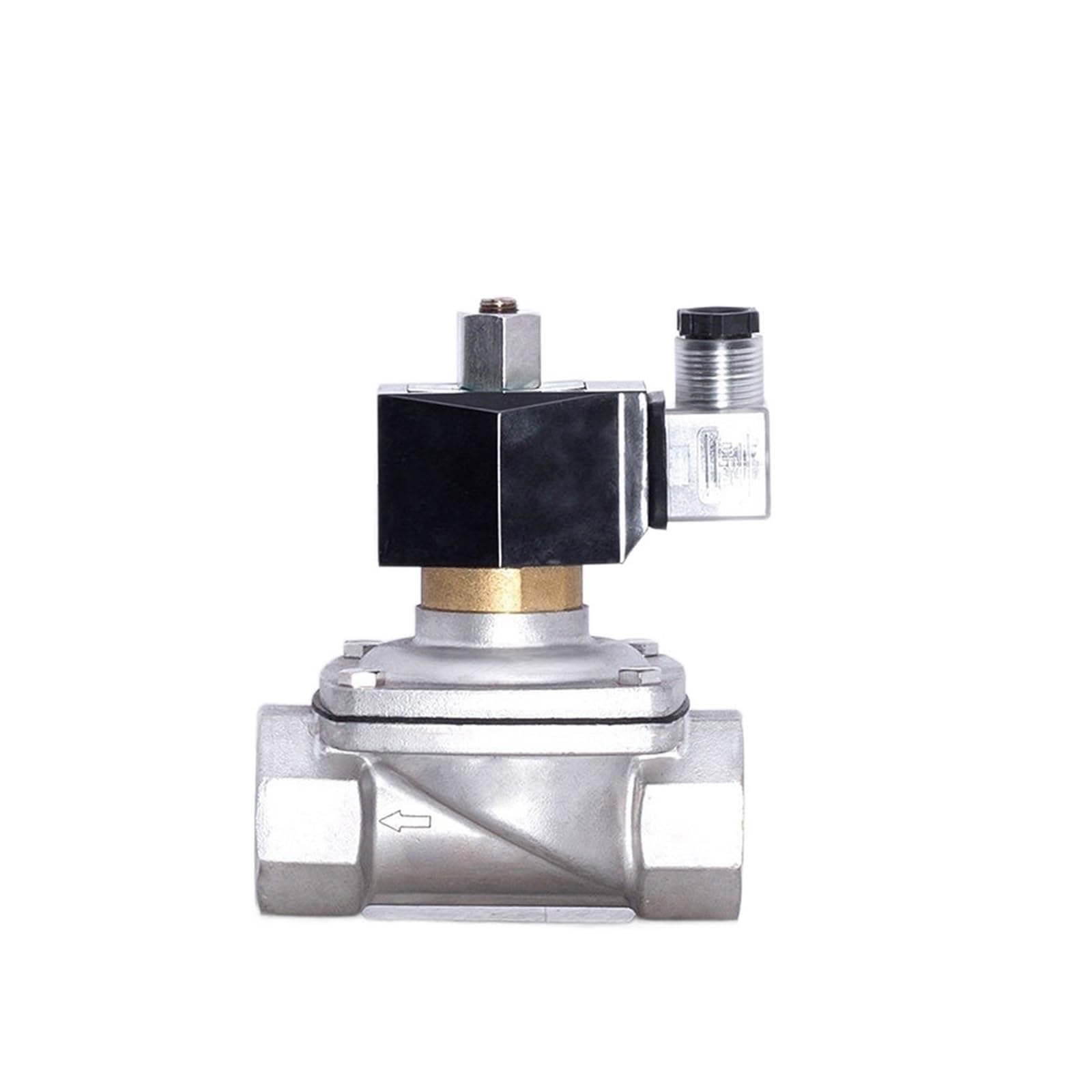 Xncdbvypa Bsp-240Vac Dn32 1-1/4" 220V Normally Open Water Solenoid Valve Stainless Steel Low Pressure(Bsp-240Vac)
