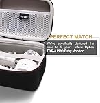 Cas de voyage Baby Monitor pour l'optique infantile DXR-8 PRO/HelloBaby/VTech/VAVA/ANMEATE/Security Baby Monitor - Sac de rangement de protection dure