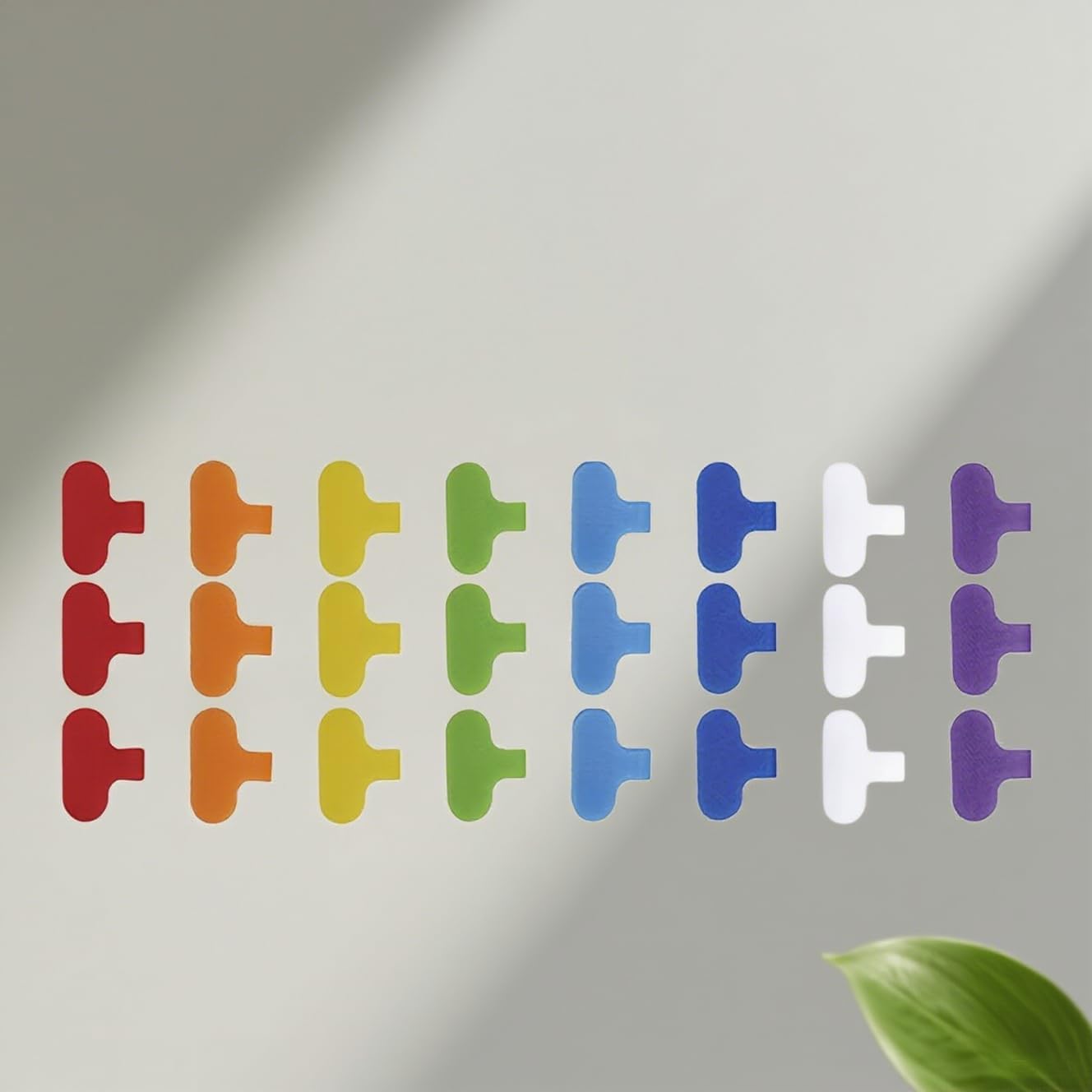 16 Pcs Cable Labels Writable Cord and Wire Labels for Electronics, Multicolor Cable Tags with Reusable Hook and Loop Closure for Cable Management and Identification (Pack of 40 1.5 x 0.63 inch)