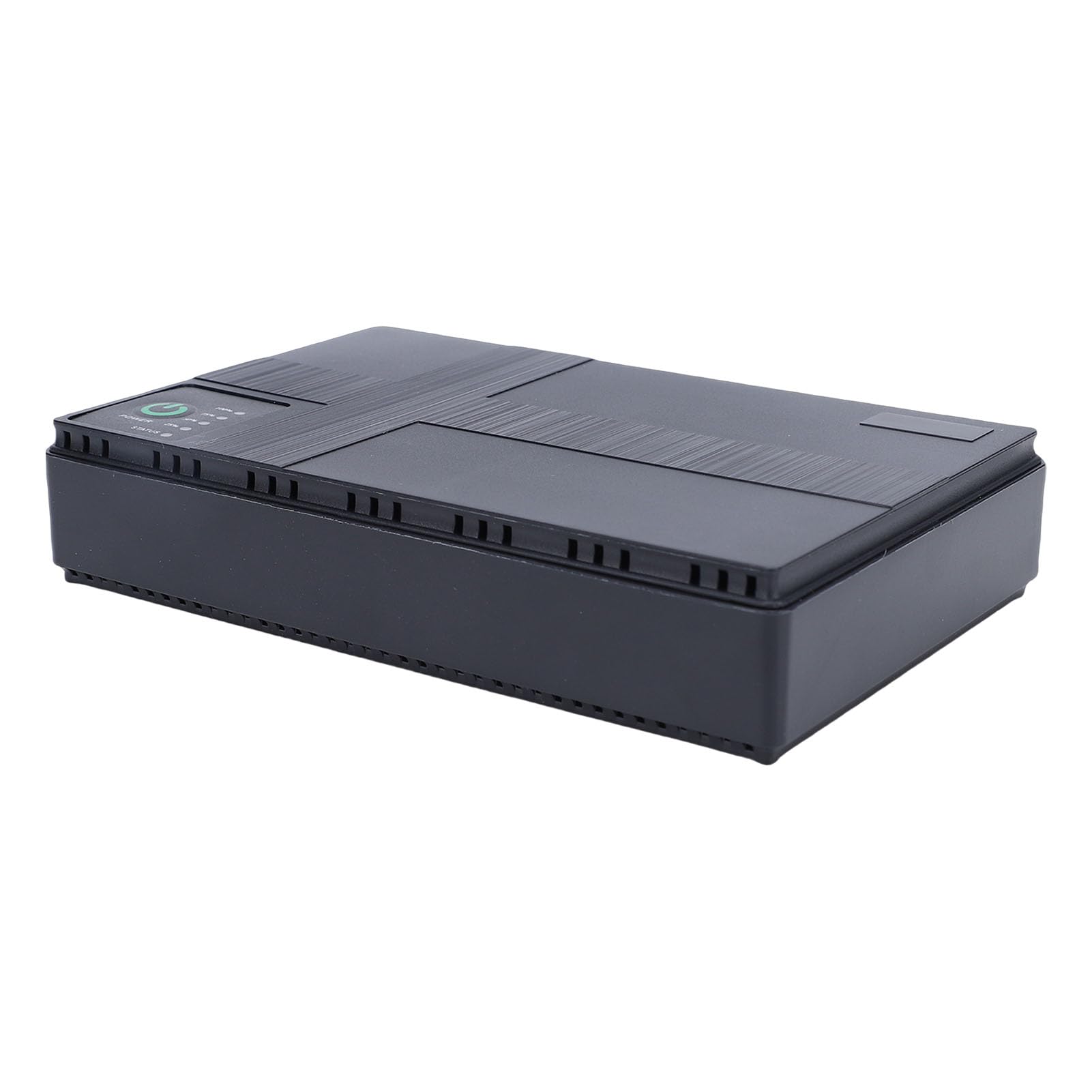 Zasilacz Bezprzerwowy 8800 MAh, Mały Zasilacz UPS z 6 Portami Wyjściowymi, do Routerów WiFi, Kamer Bezpieczeństwa, Lamp LED, Modemów, urządzeń POE, Pasuje do RasPi (wtyczka UE)