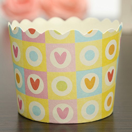 Bluelover 50 Pz Cottura Cupcake Tazze Carta Muffin...