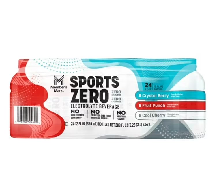 Sports Drink Zero, 12 fl. oz., 24 pk.