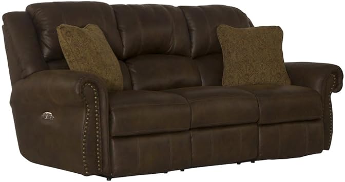 Catnapper Pickett Power Reclining Sofa with Power Adjustable Headrest
