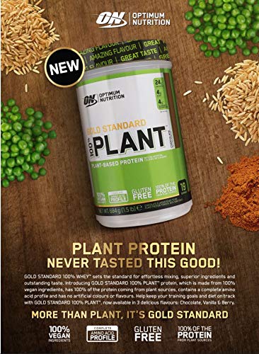Optimum Nutrition 100% Gold Standard Plant, Vanilla, 1.5lbs - Image 6