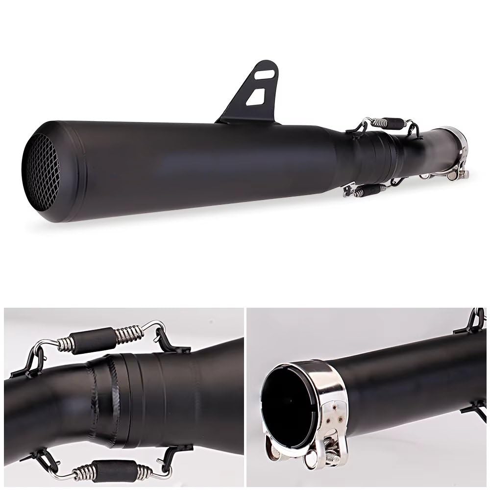 Tubo Escape Motocicleta Silenciador De Motocicleta De Tubo Medio De Escape Moto para Rebel 500