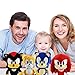 Adenzai Plush Toy Super Soft Stuffed Animal - Birthday GiftsThe Plushie for Kids Boys & Girls who Love - 12'' (Yellow)