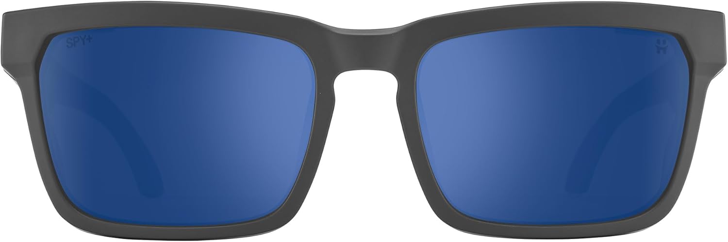 SPY Optic Helm Tech, Full Cover Square Sunglasses, Color and Contrast Enhancing Lenses - Image 2