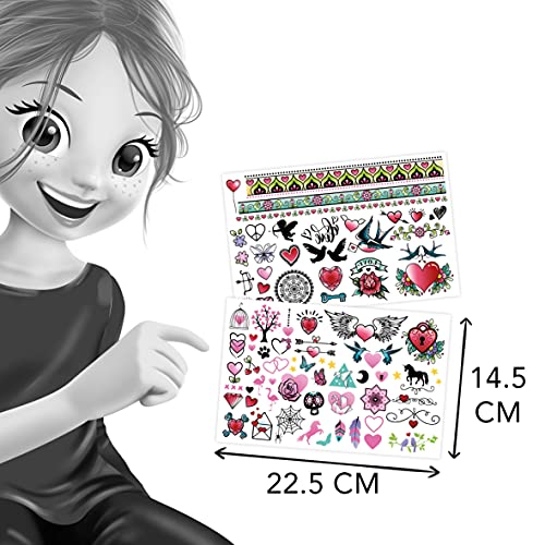 Buki - TA003 - 75 tatouages colorés