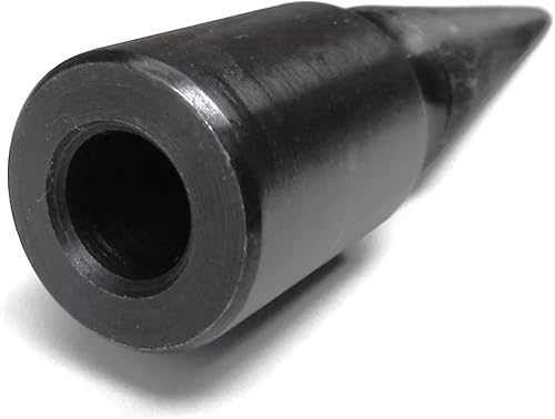 Miniatura 4 de Husillo 3/8 "Agujero de eje para torno de calvicie Husillo de motor 6 "de largo agarre de fricción mano derecha roscada cónico