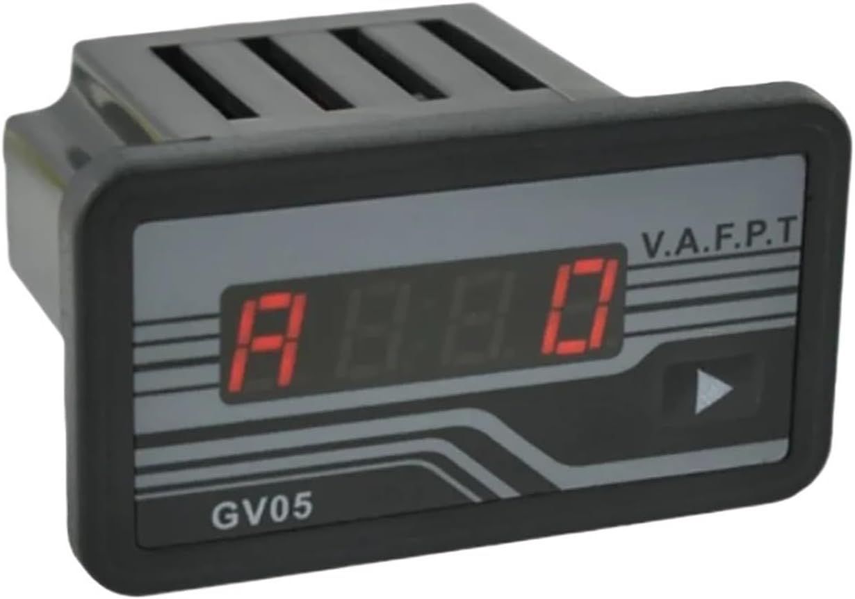 AC220V GV05 5in1 Digital Display Meter Generator Instrument Module Measurement Voltage Frequency Current Power Running Time