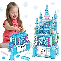 MOONTOY Princess Castle Building Blocks Toys