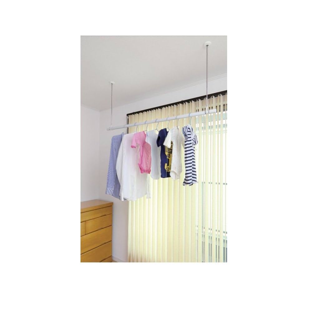 Amazon | 川口技研 室内用物干し ホスクリーン SPCLL-W ホワイト