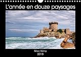  L’année en douze paysages (Calendrier mural 2018 DIN A4 horizontal) Dieser erfolgreiche Kalender wurde dieses Jahr mit gleichen Bildern und ... des saisons (Calendrier mensuel, 14 Pages )