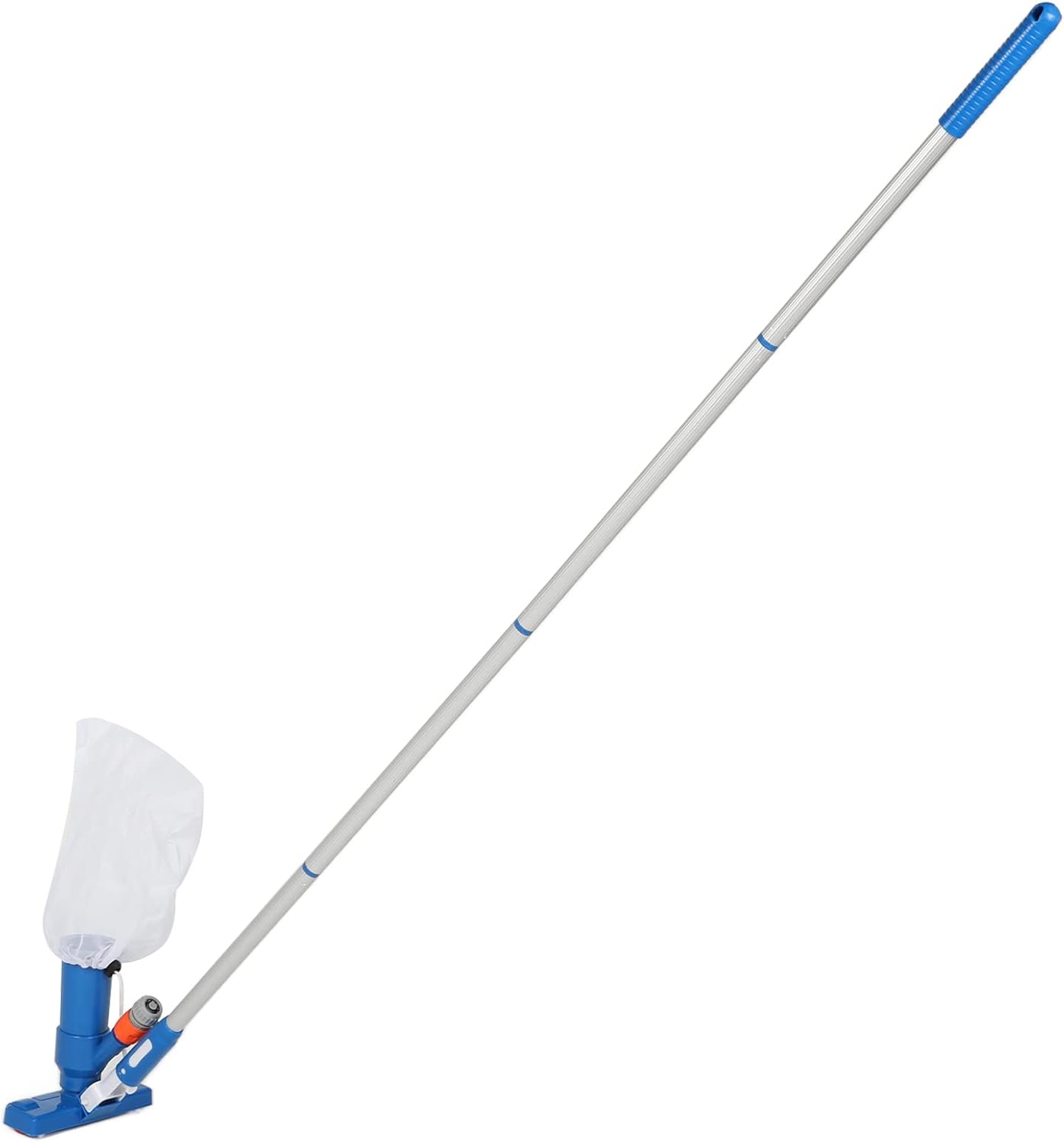 Portable Pool Vacuum Jet Underwater Cleaner, Handheld Jet Pool Vacuum for Above