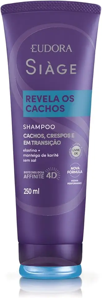 Eudora Shampoo Siàge Revela Os Cachos 250ml