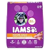 IAMS PROACTIVE HEALTH Mature Adult Dry Dog Food for Senior Dogs with Real Chicken, 29.1 lb. Bag
